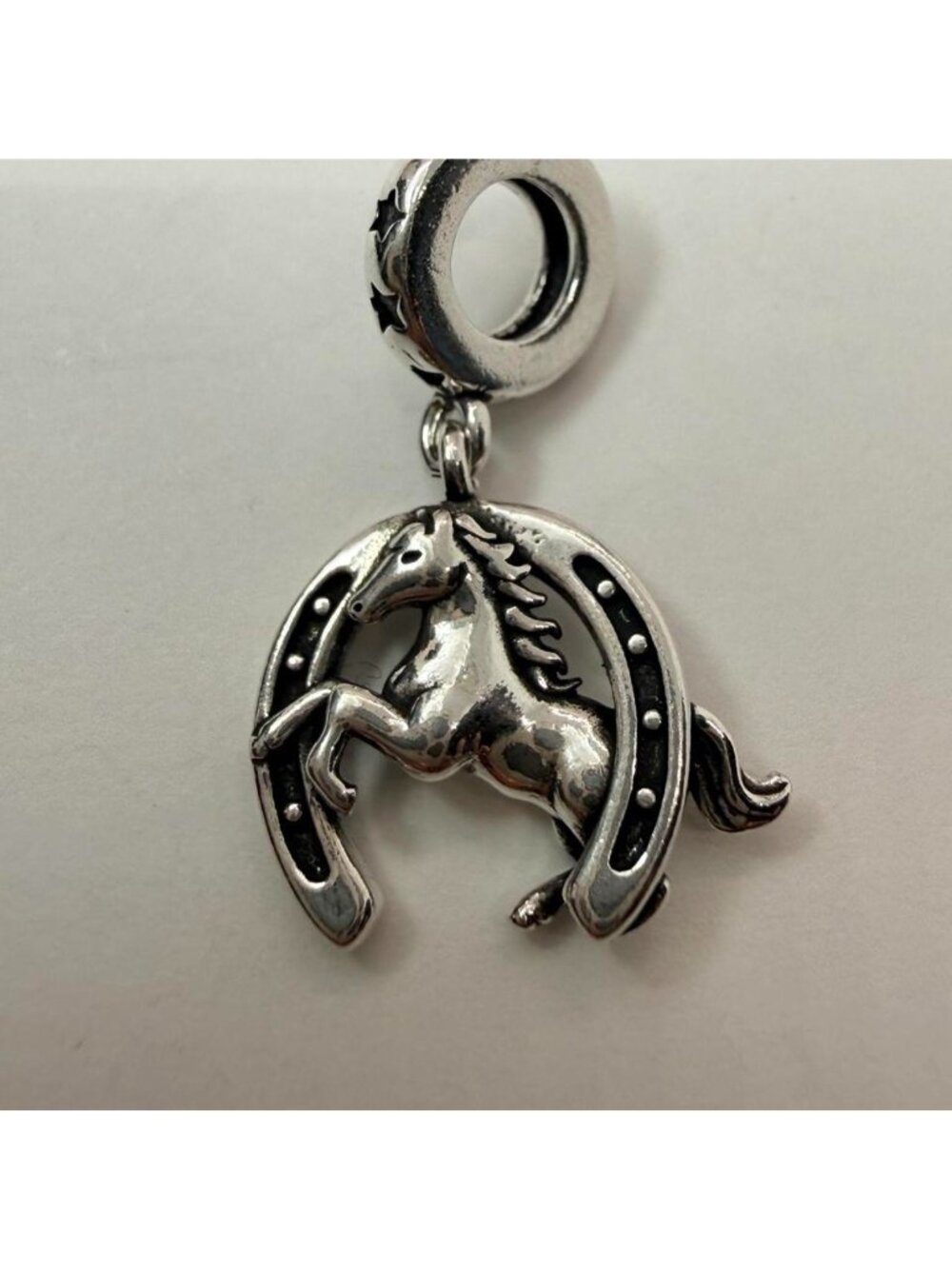Lucky Horse Horseshoe Dangle